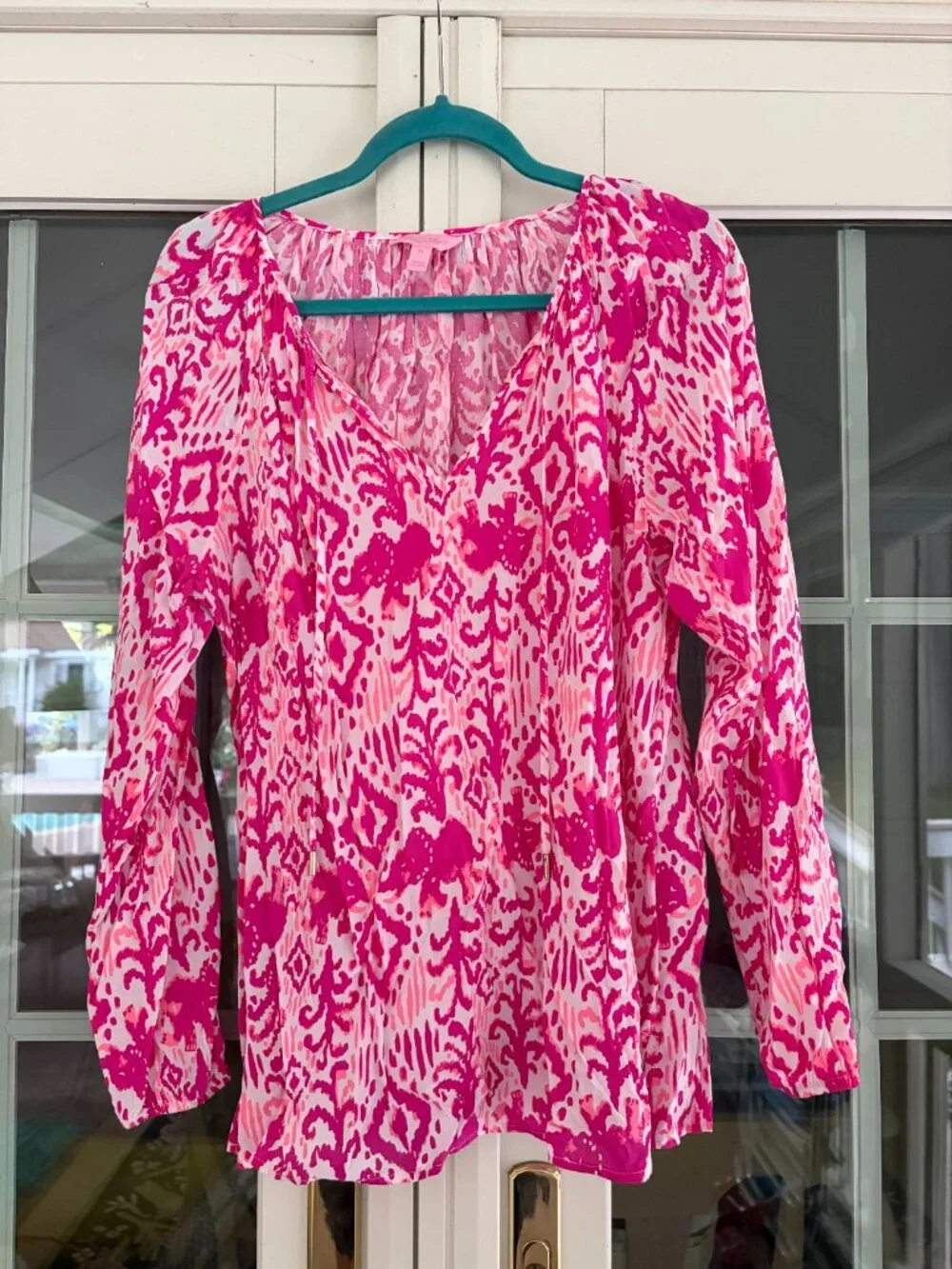 Lilly Pulitzer Willa "Tons of Fun" Tunic Size XL - Picture 2 of 3